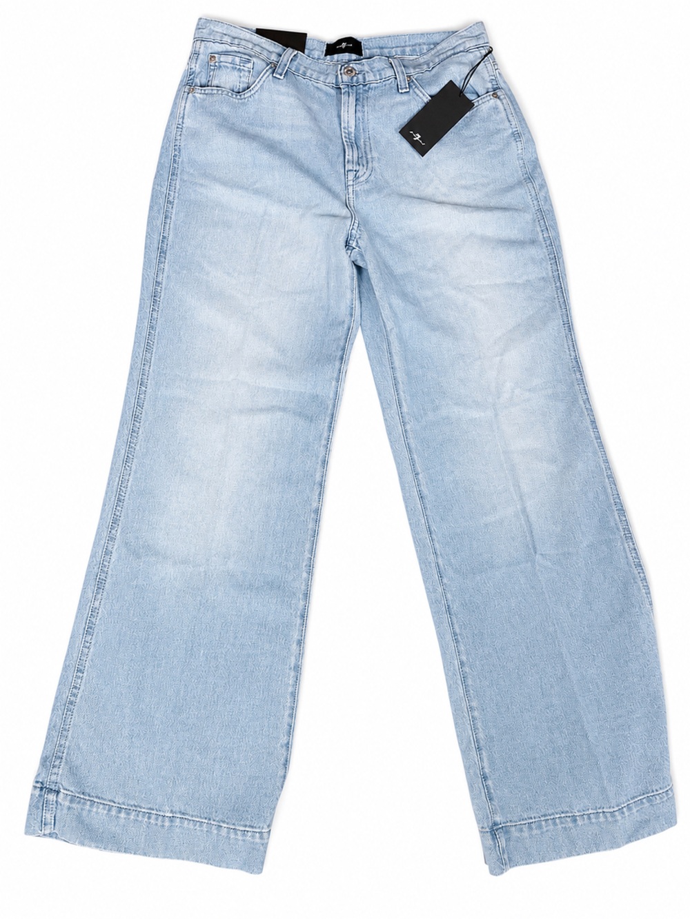 7 For All Mankind Modern Dojo Tailorless Buford Jeans High Rise Denim Women's 30 - Picture 3 of 9